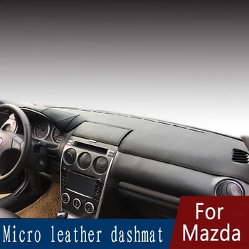 Kožené Dashmat Panel Kryt Príslušenstvo Pad Dash Mat slnečník Koberec Pre Mazda8 Mazda 8 cx-7 a cx 2 demio 323