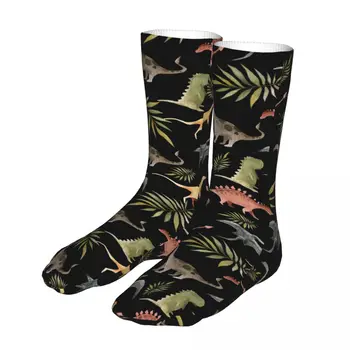 Nové Ponožky Muž Mens Ženy Blázon Roztomilý Akvarel Dinosaura Ponožky Športové Ponožka Jar Leto Jeseň Zima