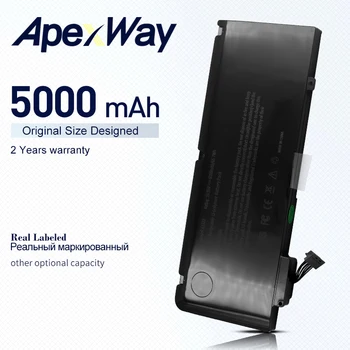 ApexWay 10.95 V 5000mAh Batérie Pre APPLE A1322 Pre MacBook Pro 13