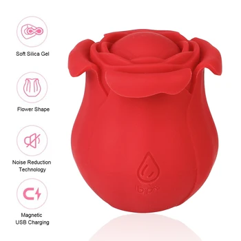 Dospelých Produkty Sexuálne Hračky pre Ženy, Čínske Ruže Vibrátor v Tvare Bradavky Masér Stimulácia Klitorisu Intímne Tovaru 10 Rýchlosť