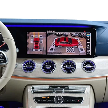 AHD 4 Spôsob, ako Zvrátiť 3G/4G GPS 360 Stupeň Parkovací Senzor 360 Zobraziť Všetky kolesá Truck Auto kamerový Systém S HD DVR