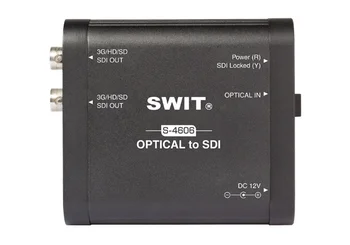 SWIT S-4606 Optické na SDI Konvertor