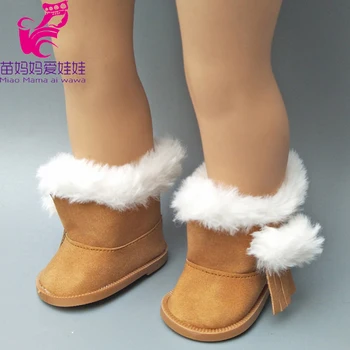 dieťa Bábiky, Príslušenstvo Čižmy Zimné topánky pre 18-palcové dievčatá Bábiky Hračky pre Dievčatá, Vianočné Darčeky