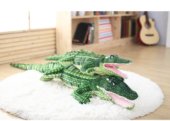 Ceative Alligator Krokodíla Simulácia Plyšové zvieratko Plyšové Hračky Detí, Darček k Narodeninám 105 cm 165cm