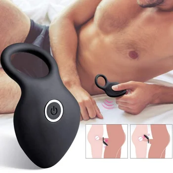 Silikónový Vibračný Penis Krúžok Páry Simulátor Sexuálne Hračky Nabíjateľná Penis Vibrátor Mužskej Ejakulácie Odkladu Dospelých, Sexuálne Hračky
