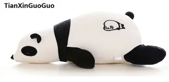nový príchod o 50 cm cartoon náchylný panda plyšové hračky veľmi mäkká bábika vankúš Valentína darček w2563