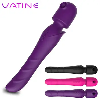 VATINE 10 Rýchlosti G spot pre Ženy Ženských pohlavných Produktov Sania Vibrátor Sexuálne Hračky, Av Prútik Masér Klitorálny Stimulátor