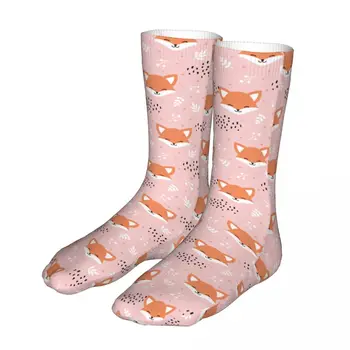 Muži Športové Fox Kvet Kvetinový Ponožky Bavlna Kompresie Žena Ponožka