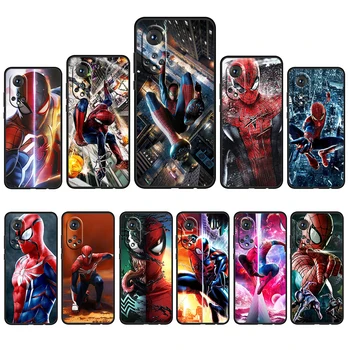 Marvel Spiderman Umenie Na Počesť 60 50 20 SE Pro X 30 10 X 10i 10 9X 9A 8X 8A Lite Silikónové Mäkké TPU Black Telefón Prípade Capa Kryt