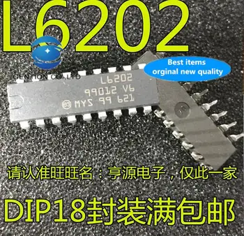 10pcs 100% pôvodnej nové na sklade L6202 stepper motor vodič / vodič čip v-line DIP-18