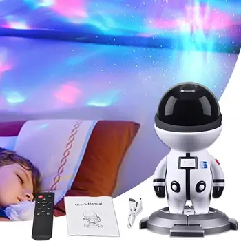 Hviezda Projektor Astronaut Star Projektora Na Strop S Diaľkovým Ovládaním Nočné Svetlo Pre Spálne Vianočný Darček Pre Dospievajúcich Chlapcov A