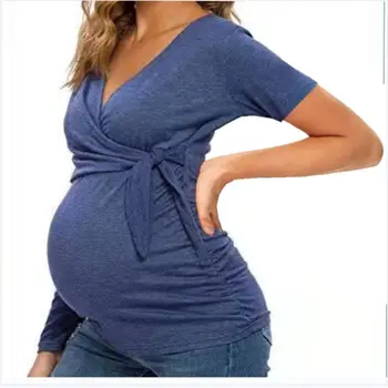 Materské Oblečenie Ropa De Maternidad Ženy, Tehotenstvo Magliette Grossesse Tee Tričko Ošetrovateľskej Umstandsmode Dojčenie Topy