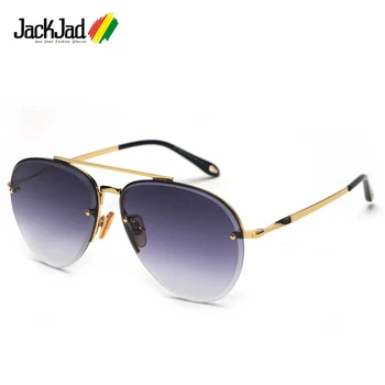 JackJad 2020 Módne Pol Kovový Rám, Letecký Pilot Style Slnečné Okuliare Cool Nity Dizajn Značky Slnečné Okuliare Oculos De Sol S31225