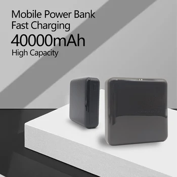 2022 Power Bank Prenosné 40000mAh Nabíjačku 2USB Rýchle Nabíjanie Digitálne Zobrazenie Externej Batérie IPhone Baterka Xiao Samsung