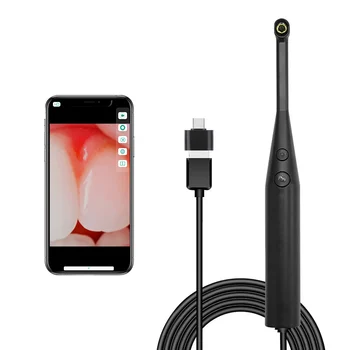Anti-Slip Konať Káblové USB Endoskop Inšpekcie Implantát Monitor Zubné Intraoral Fotoaparát Zuby
