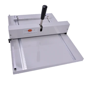 Zbrusu nový Ručný papier creaser krčeniu stroj 350 mm,A3, A4 Karta vzťahuje, Vysoký lesk zahŕňa