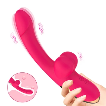 Výkonný G-Spot Vibrátor Pre Ženy Klitoris Stimulátor Klitorisu Masér Žena Masturbator Vibračné Dildo Sexuálne Hračky Pre Dospelých 18+