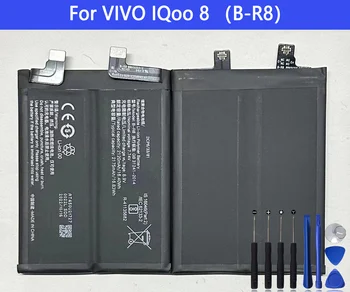 B-R8 Batérie Pre VIVO iQoo 8 Opravu Časť Pôvodnej Kapacity Mobilného Telefónu, Batérie Bateria