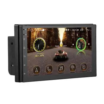 9218S 7inch HD Auto MP5 Prehrávač, Bluetooth Zrkadlo Prepojenie GPS Navigáciu, Multi-media Player Auto FM Audio Prehrávač Vozidiel