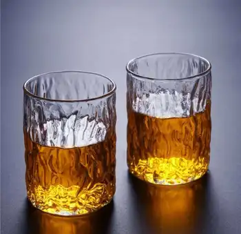 2 ks Tvorivé Japonské Víno Sklo, Tepelne Odolné Transparentné Crystal Piva, Brandy, Whisky Pohár Kuchyňa Bar Poháre na Pitie, TeaCup