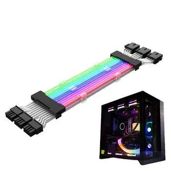 RGB Napájacie Káble Adresný RGB Moc Predlžovací Kábel Komponenty Pre RGB Softvér Zo Všetkých Hlavných Doske Kábel