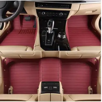 Dobrá kvalita! Prispôsobiť špeciálne auto podlahové rohože pre Nový Lexus RX 2016-2017 Ľahko sa čistí perfektne hodia salon koberce,doprava Zdarma