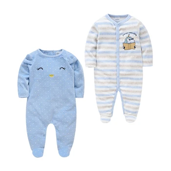 Pijamas De Bebe Vianočné Chlapčeka Pyžamo Novorodenca Dievča Sleepsuit Cartoon Teplé Zimné Dojčenskej Pyžamo Batoľa Pijamas De Bebe