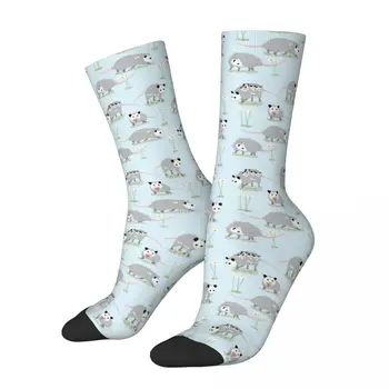 V zime Teplé Hip-hop Unisex Opossums A Sedmokrásky Ponožky Absorpciu Potu Športové Ponožky