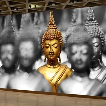 Milofi vlastné 3D tapeta nástenná maľba sochu Budhu pozadí nástenné dekorácie, maliarstvo, obývacia izba, spálňa tapety