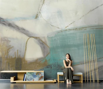 beibehang vlastné Nordic abstraktné umenie olej maľby, tapety, obývacia izba dekorácie gauč nástenná maľba, TV joj, 3D foto papier na stenu