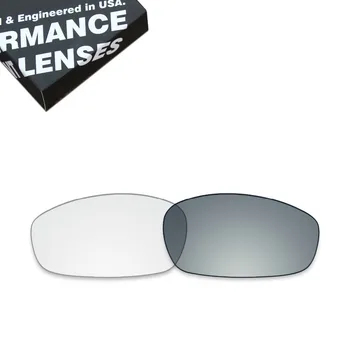 Millerswap Náhradné Šošovky pre Oakley Split Bunda slnečné Okuliare Photochromic Clear Color (Objektív Iba)
