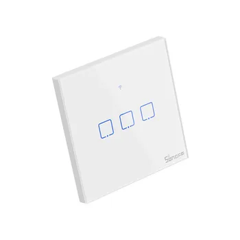 Sonoff T1 UK WiFi RF / APP / Dotykové Ovládanie Wall Light Switch 1 2 3 Gang 86 Typ Panel Smart Touch Light Switch Pre Smart Home Obrázok 2
