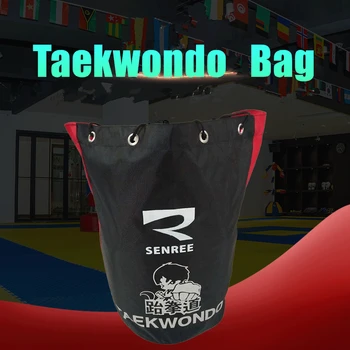 Nové Profesionálne Taekwondo Taška Box TKD Batoh Telocvični Kickbox Taška Fitness Oxford Športy Bojové Umenia MMA Veľkú Kapacitu Lano Obrázok 2