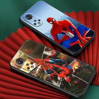 Marvel Spiderman Umenie Na Počesť 60 50 20 SE Pro X 30 10 X 10i 10 9X 9A 8X 8A Lite Silikónové Mäkké TPU Black Telefón Prípade Capa Kryt Obrázok 2