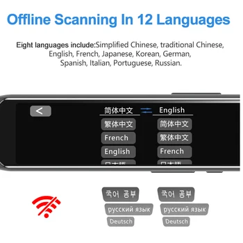 Skenovanie Prekladateľ Pero 5.0-Palcový Full Touch HD Displej, Inteligentné Multifunkčné off-line v Reálnom Čase 116+Preklad Jazyka Business Travel Obrázok 2