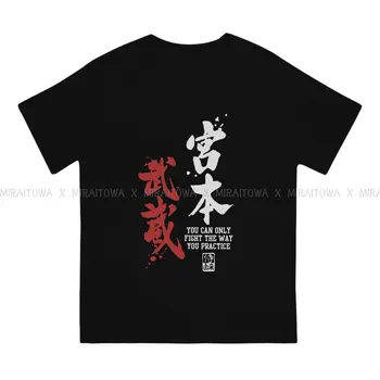 Miyamoto Musashi Japonský Swordman 100% Bavlna Tričká Základné Tlač pánske Tričko Nový Trend Topy Veľkosť S-6XL Obrázok 2