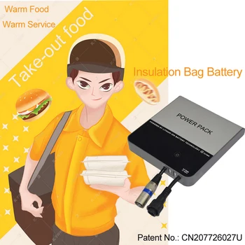 2021 Novú Batériu batéria pre takeaway potravín taška Obrázok 2