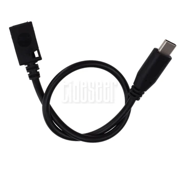 100ks Mini USB Samica Na USB-C 3.1 Typ C Muž Converter Kábel usb OTG Adaptér Konektor Kábel Drôt Obrázok 2