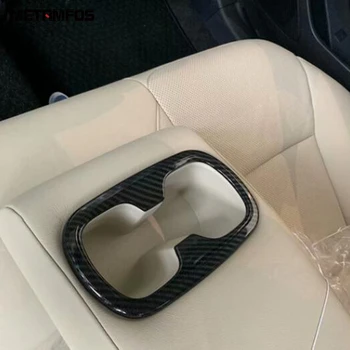 Pre Toyota Corolla Sedan 2019-2021 2022 Uhlíkových Vlákien Zadné Sedadlo Vody Držiak Panel Kryt Výbava Nálepky Príslušenstvo Auto Styling Obrázok 2