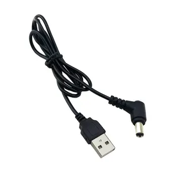 Jimier 80 cm, USB 2.0 Typu Samec v Pravom Uhle 90 Stupňov 5,5 x 2,5 mm DC 5V Napájací kábel Barel Konektor nabíjacieho Kábla Obrázok 2