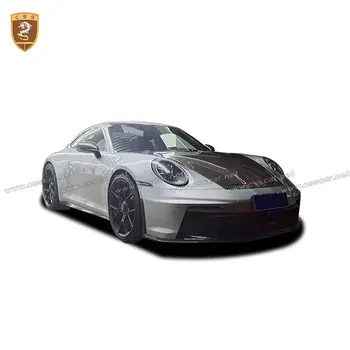 CSSYL 100% Reálne Uhlíkových Vlákien Porsche Kapotu na 911 Série 992 Modificate GT3 Štýl Stroj kryt pre 911 Top Kapoty Motora Obrázok 2